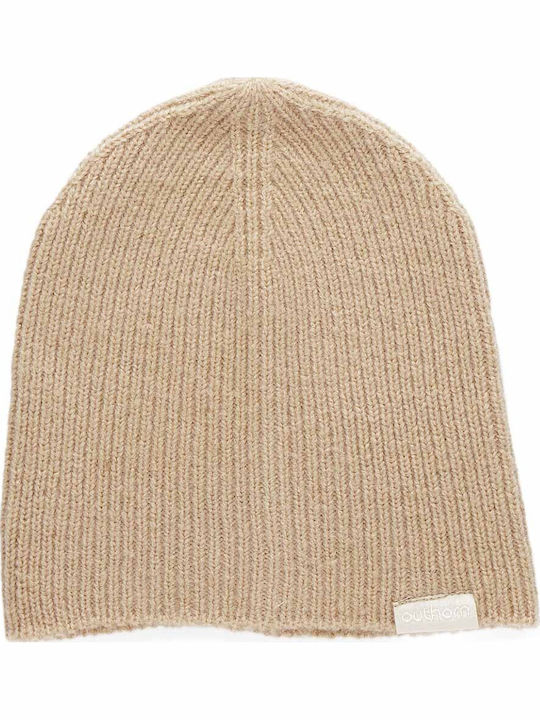 Knitted Beanie Cap Beige OTHAW22ACAPF043-12S
