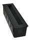 Elmark Aplica de exterior montată pe perete LED IP65 5W cu Alb Cald Lumină 60x20εκ.