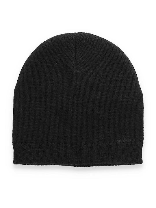 Outhorn Ribbed Beanie Cap Black OTHAW22ACAPM055-20S