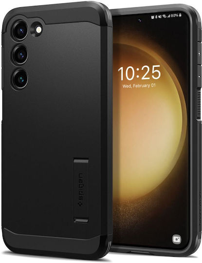 Spigen Tough Armor Back Cover Plastic 2mm Negru (Galaxy S23)