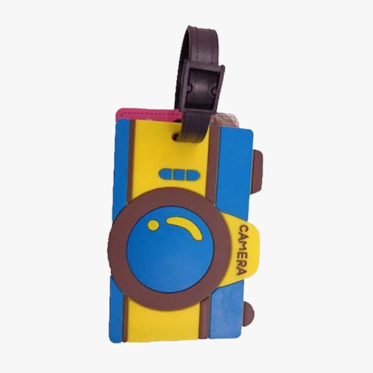 Bartuggi Camera Ετικέτα Βαλίτσας Μπλε Camera Μπλε
