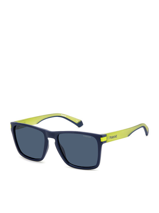 Polaroid Men's Sunglasses with Navy Blue Plasti...