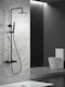 Imex Shower Column with Bathtub Mixer Gold