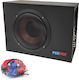PerVoi Pervoi Αυτοενισχυόμενο Subwoofer Αυτοκινήτου με Κούτα