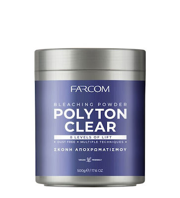 Farcom Polyton Clear Blue Bleaching Powder Up To 8 Grades 500gr