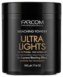 Farcom Professional Ultra Lights Bleaching Powder Up To 9 Grades 500gr