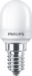 Philips Becuri LED pentru Soclu E14 și Formă T25 Alb cald 150lm 1buc