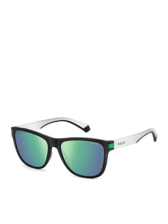 Polaroid Unisex Sunglasses with Black Plastic F...