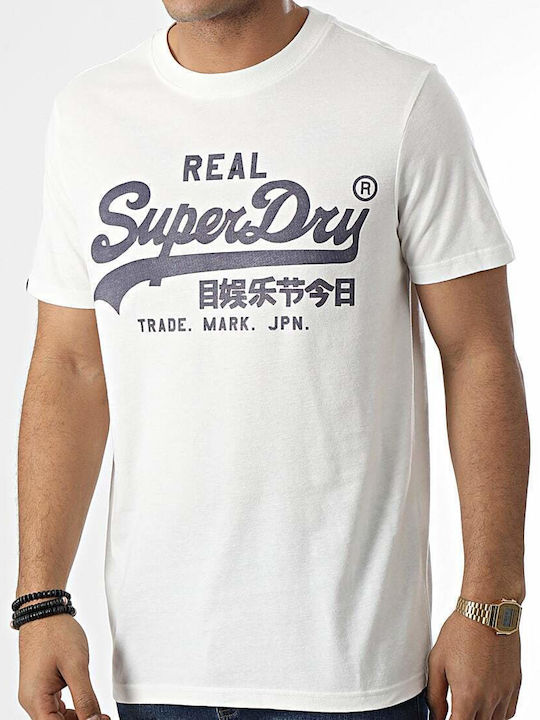 Superdry T-shirt Ecru Superdry T-shirt Ecru