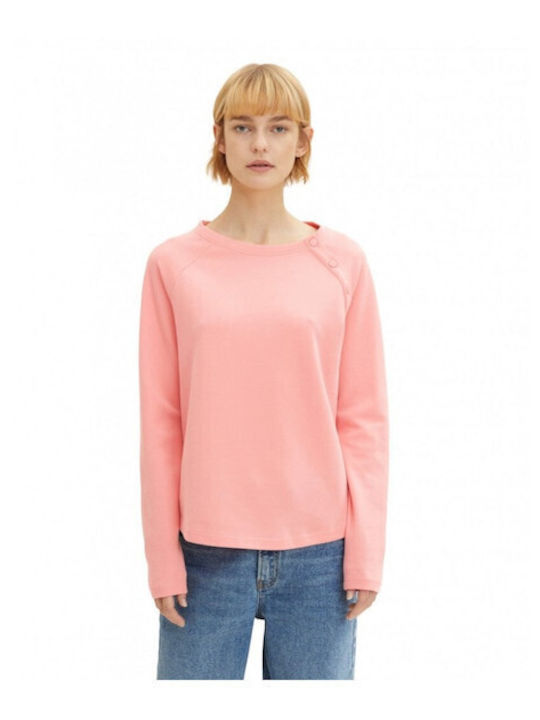 Tom Tailor pentru Femei Bluză Mânecă lungă Roz