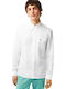 Long-sleeved Linen Shirt White