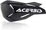 Acerbis Motorcycle Protective Hand Guards X-Factory in Black Colour