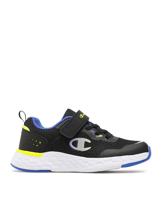 Champion Παιδικά Sneakers με Σκρατς Μαύρα