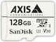 Axis microSDXC 128GB V30