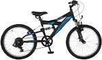 Orient S-400 26" 2023 Μαύρο Mountain Bike με 21 Ταχύτητες