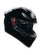 AGV K1 S Full Face Helmet ECE 22.06 1500gr Black