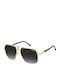 Carrera Men's Sunglasses with Gold Metal Frame and Gray Gradient Lens CARRERA 1055S 2M2/9O