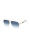 Carrera Carrera Men's Sunglasses with Gold Metal Frame and Blue Gradient Lens 1054S J5G/08