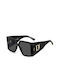 Dsquared2 Sonnenbrillen mit Schwarz Rahmen und Schwarz Linse 0096/S 807/IR