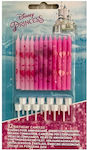 Procos Princess Birthday Candle Regular in Pink Color 12pcs 9293