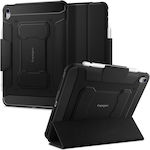 Spigen Rugged Armor Pro Flip Cover Δερματίνης / Πλαστικό Μαύρο (iPad 2022 10.9'')