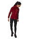 Damen Sportliche Strickjacke Rote