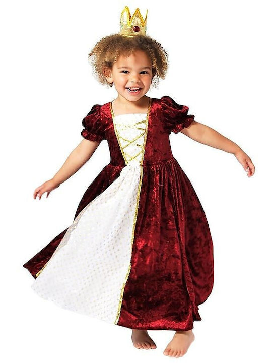 Kids Carnival Costume Princess Velvet