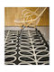 Orla Kiely Linear Stem Slate Handgefertigt Teppich Rechteckig Wolle 060505 Slate