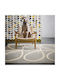Orla Kiely Giant Linear Stem Lucrat manual Covor Rectangular Din lână 059404 Grey