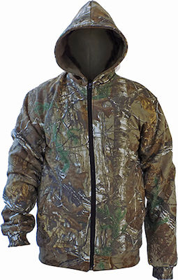 AETOS Α2Δ Παραλλαγή Δάσους Hunting Jacket Fleece Khaki