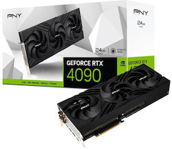 PNY GeForce RTX 4090 24GB GDDR6X TF Verto Edition Carte Grafică