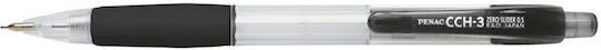 Penac CCH-3 Μηχανικό Μολύβι 0.5mm με Γόμα 1τμχ Μαύρο