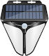Superfire Lamp Waterproof Solar LED Flood Light 6W Cold White with Photocell IP54