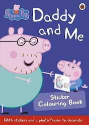 Daddy and me, Sticker Colouring Book