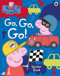 Go, Go, Go!, Peppa Pig Carte de autocolante -Vehicule