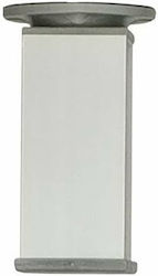 Italtecnica Aluminium Bein Für Schrank / Kleiderschrank 40x40x10cm Silber