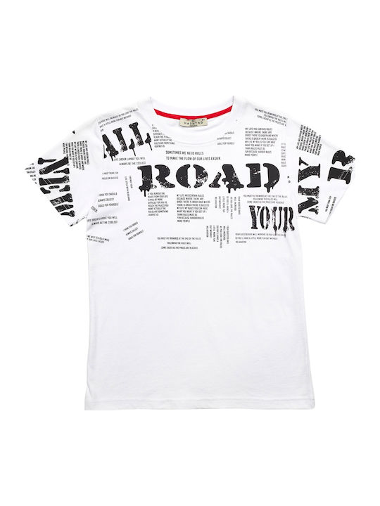 Kinder-T-Shirt Weiß