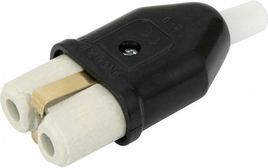 Female Schuko Plug Black