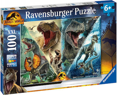 Kinderpuzzle Jurassic World für 6++ Jahre 100pcs Ravensburger