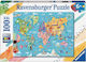 Kids Puzzle World Map for 6++ Years 100pcs Ravensburger