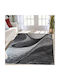 Madison Frieze Rug Rectangular Grey / Black