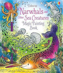 Narwhals and other Sea Creatures Magic Painting Book