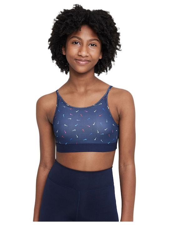 Nike Trophy Bustieră pentru copii Fără mâneci Dri-Fit Albastru