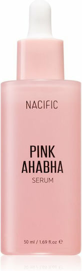 Nacific Pink Ahabha Moisturizing Serum Face with Hyaluronic Acid & Salicylic Acid for Radiance & Revitalization 50ml
