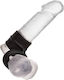 Calexotics Alpha Liquid Dual Cock Ring Schwanz & Hoden Silikon Black
