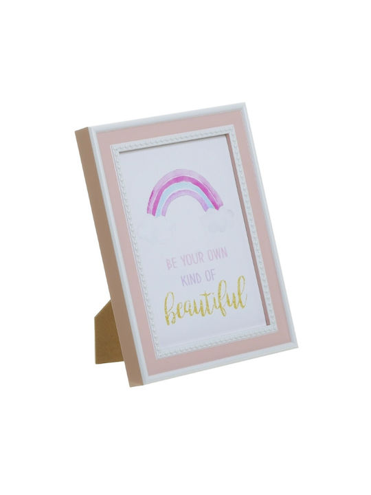 Click Plastic Pink Photo Frame