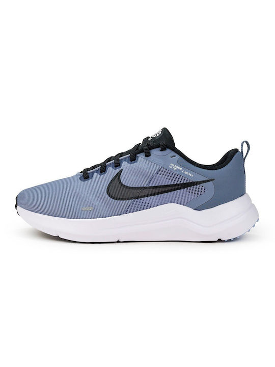 Nike Downshifter 12 Ανδρικά Αθλητικά Παπούτσια Running Ashen Slate / Cobalt Bliss / White / Black