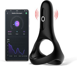 Magic Motion Rise Smart Wearable Cock Ring Black