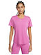 Nike Damen Sportlich T-shirt Rosa