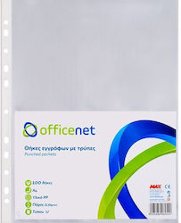 Officenet Binder-Taschen Typ "P" mit Löchern 100Stücke